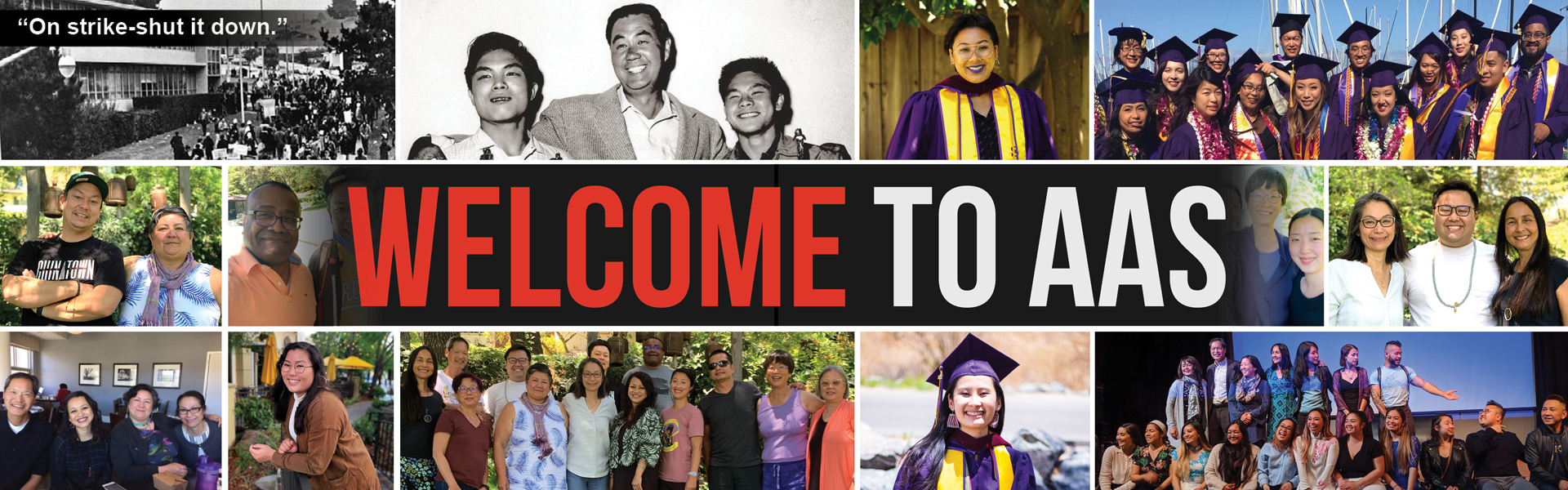 Welcome to Asian American Studies image collage