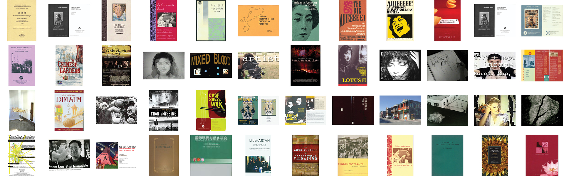 collage of AAS publications