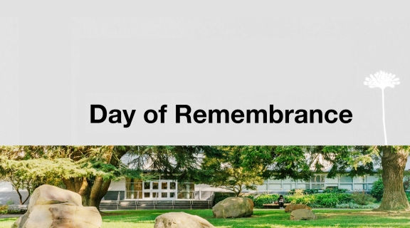 Day of Remembrance banner